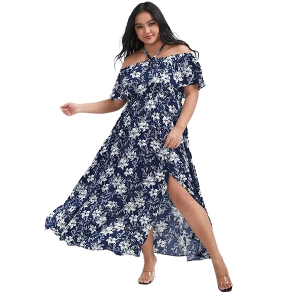 BloomChic Dresses & Skirts - BloomChic Silky Floral Summer Dress NWT